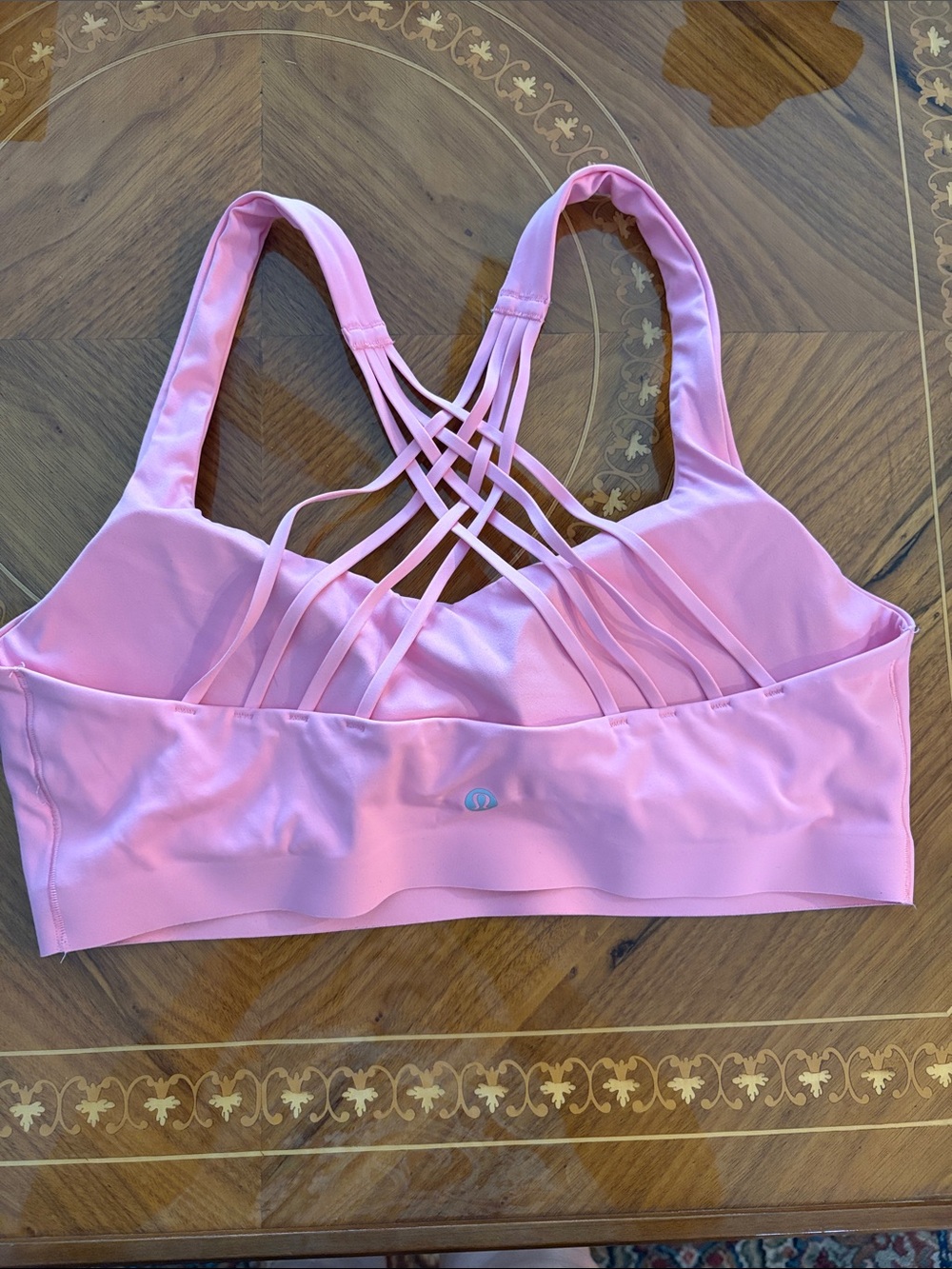 Lululemon FlexyFlex Strappy Yoga Bra Light Support, A-C Cups - L/XL - Picture 2 of 4